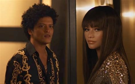 bruno mars versace jacket|Bruno Mars zendaya video.